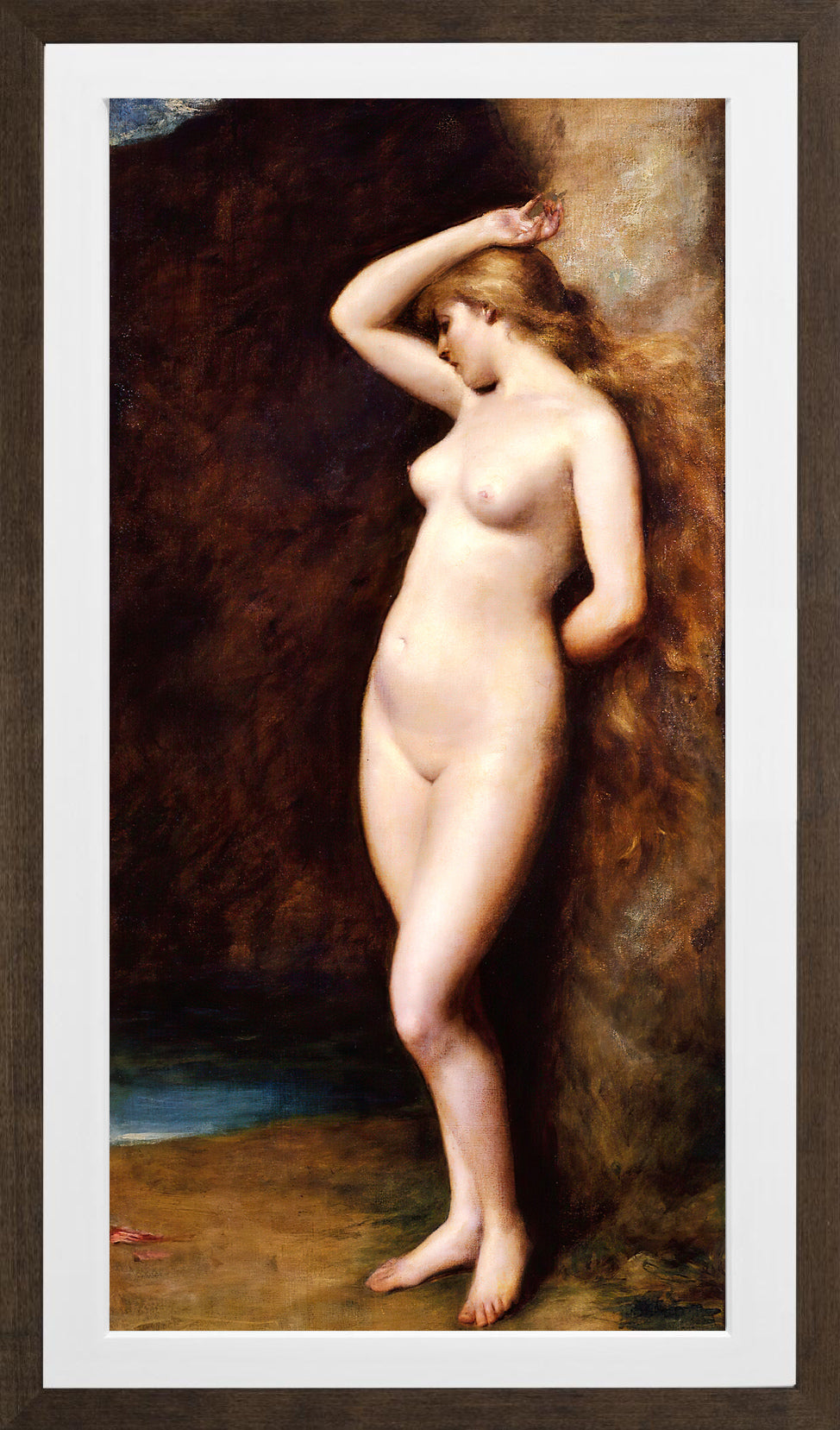 Carolus-Duran Print, Andromède (Andromeda) — brown frame