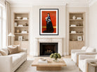 Carolus-Duran Print, Countess Rattazzi, née Maria-Laetitia Bonaparte-Wyse (1872) — living room roomset