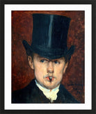 Carolus-Duran Print, Gustave Tempelaere (1871) — black frame