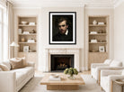 Carolus-Duran Print, Henri Fantin-Latour (1861) — living room roomset