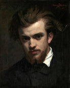 Carolus-Duran Print, Henri Fantin-Latour (1861) — unframed