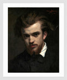 Carolus-Duran Print, Henri Fantin-Latour (1861) — white frame