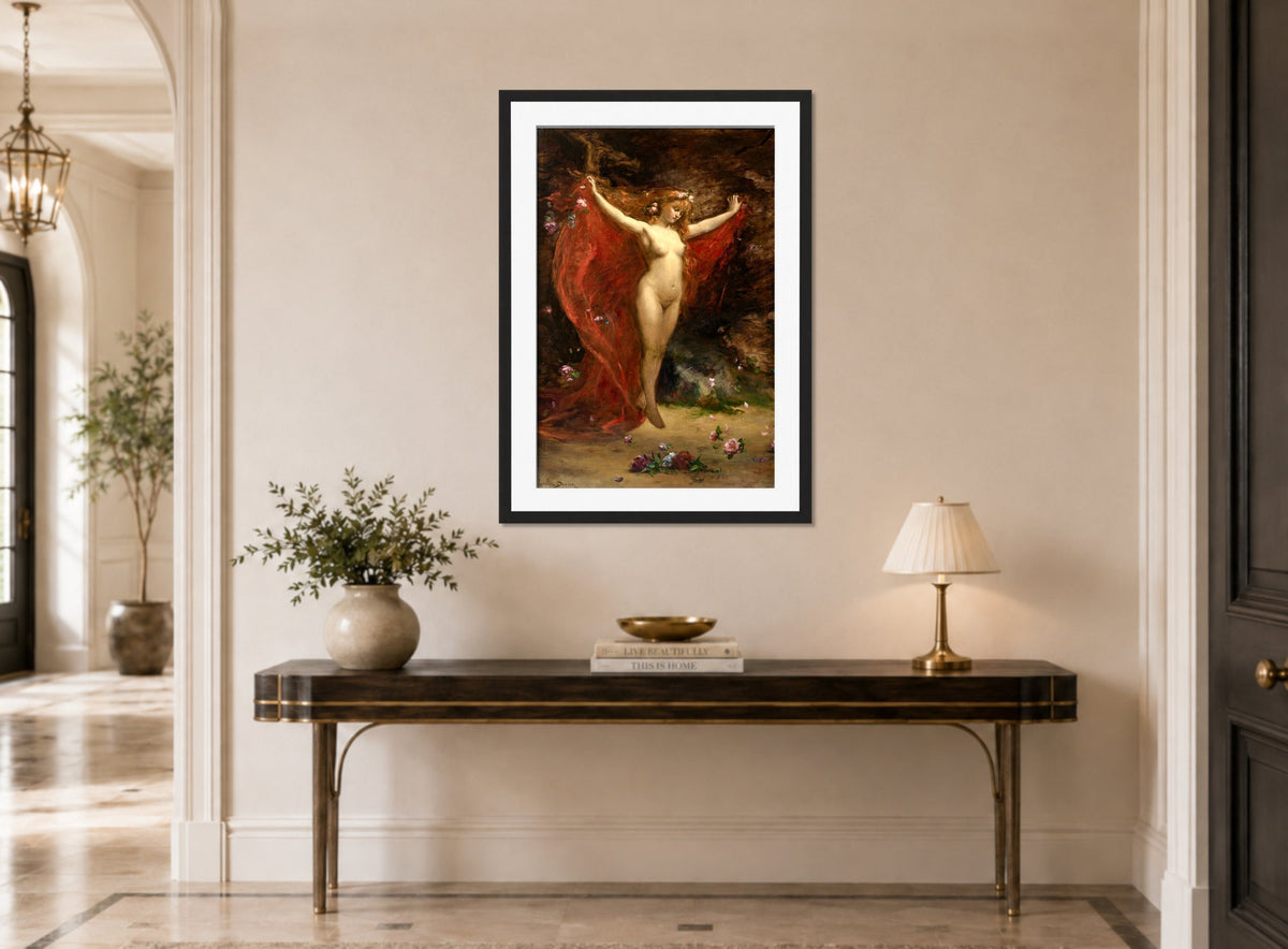 Carolus-Duran Print, La Vision (The Vision) (1883) — hallway