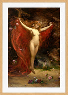 Carolus-Duran Print, La Vision (The Vision) (1883) — oak frame