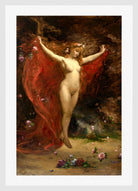 Carolus-Duran Print, La Vision (The Vision) (1883) — white frame