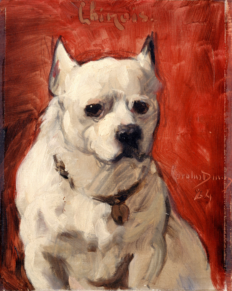Carolus-Duran Print, Le Chien Chinois (The Chinese Dog) (1884) — unframed