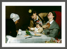 Carolus-Duran Print, Merrymakers (1870) — dark grey frame