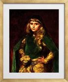 Carolus-Duran Print, Natalie at Ten (1887) — gold frame