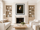 Carolus-Duran Print, Painter Matías Moreno (1867) — living room roomset