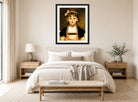 Carolus-Duran Print, Portrait of a Young Girl (1870) — bedroom