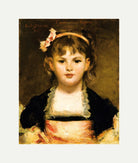 Carolus-Duran Print, Portrait of a Young Girl (1870) — rolled canvas