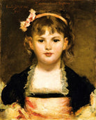 Carolus-Duran Print, Portrait of a Young Girl (1870) — unframed