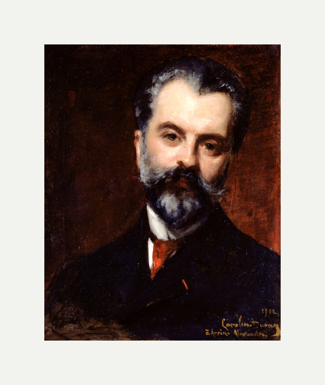 Carolus-Duran Print, Portrait of Arsène Alexandre (1902) — rolled canvas