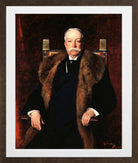Carolus-Duran Print, Portrait of Augustus Gurnee (1910) — brown frame