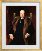 Carolus-Duran Print, Portrait of Augustus Gurnee (1910) — gold frame