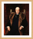 Carolus-Duran Print, Portrait of Augustus Gurnee (1910) — oak frame