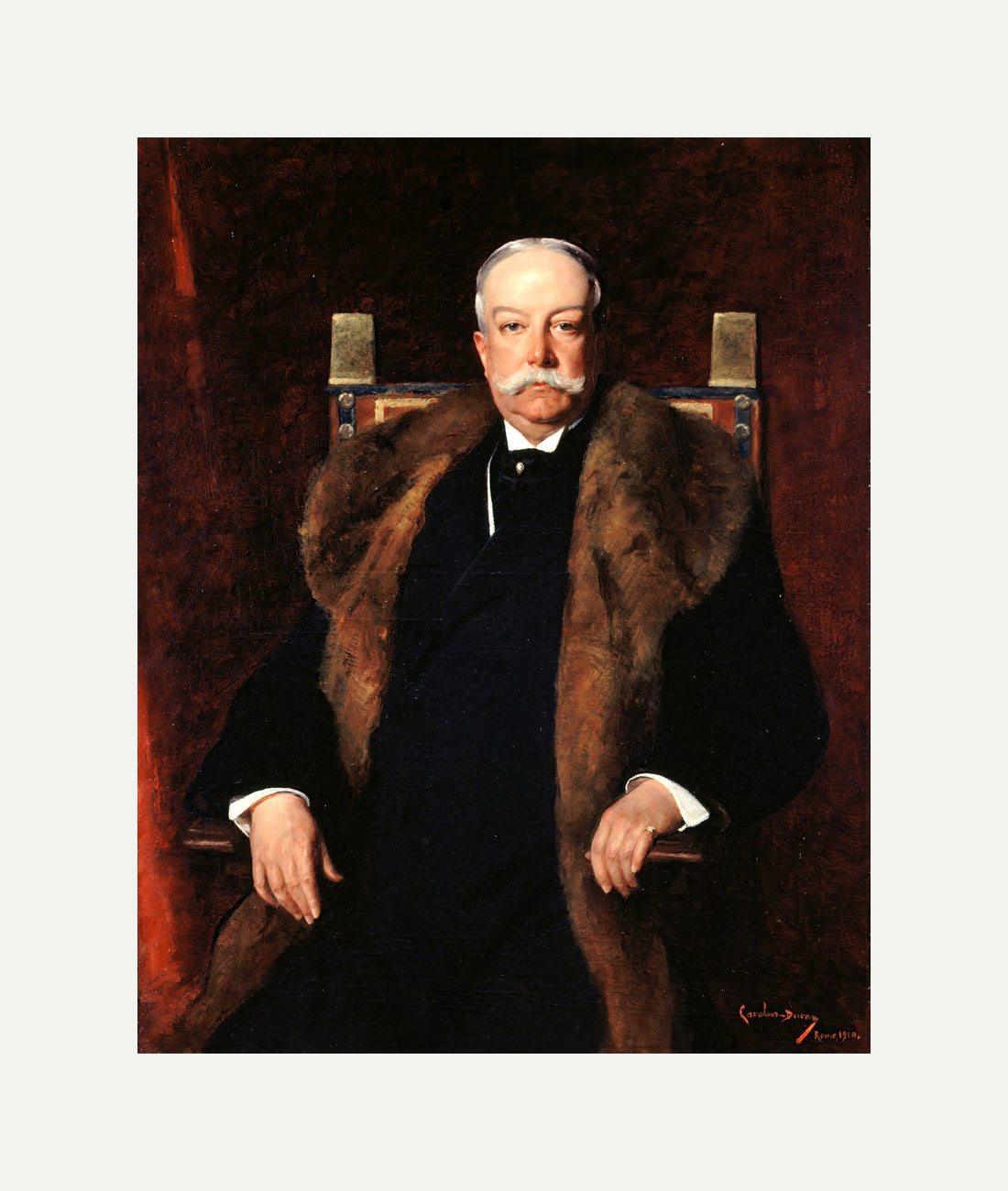 Carolus-Duran Print, Portrait of Augustus Gurnee (1910) — rolled canvas