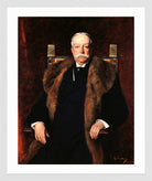 Carolus-Duran Print, Portrait of Augustus Gurnee (1910) — white frame