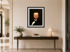 Carolus-Duran Print, Portrait of Jean-François Berthelier (1877) — hallway