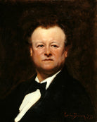 Carolus-Duran Print, Portrait of Jean-François Berthelier (1877) — unframed