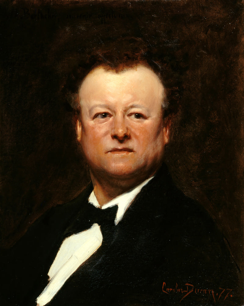 Carolus-Duran Print, Portrait of Jean-François Berthelier (1877) — unframed