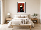 Carolus-Duran Print, Portrait of Léonie Dufresne (1875) — bedroom