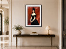 Carolus-Duran Print, Portrait of Léonie Dufresne (1875) — hallway