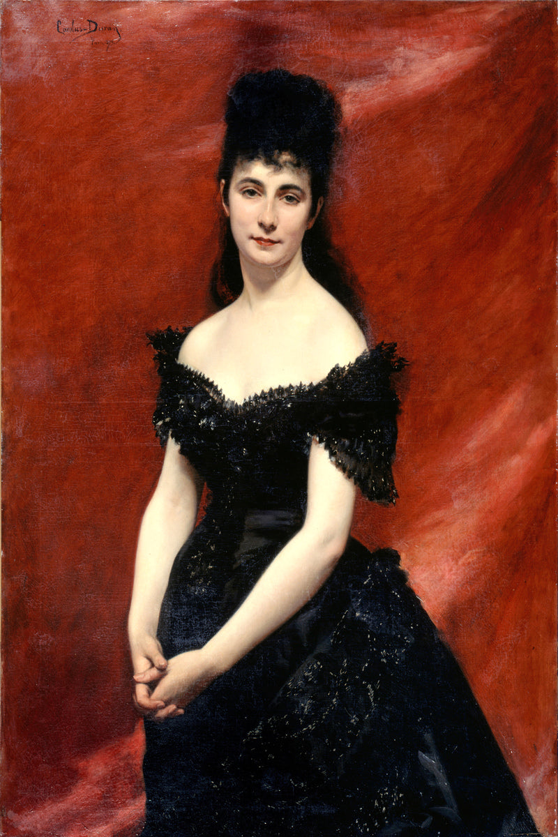 Carolus-Duran Print, Portrait of Léonie Dufresne (1875) — unframed