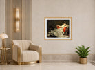 Carolus-Duran Print, Portrait of Mademoiselle de Lancey (1876) — art deco roomset