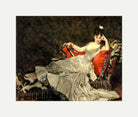 Carolus-Duran Print, Portrait of Mademoiselle de Lancey (1876) — rolled canvas