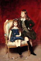 Carolus-Duran Print, Portrait of Marguerite and Robert de Broglie (1890) — unframed