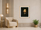Carolus-Duran Print, Portrait of Baron Antoine d’Ezpeleta (1882) — art deco roomset