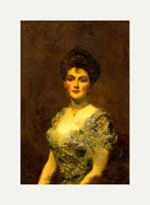 Carolus-Duran Print, Portrait of a Woman (1900) — rolled canvas