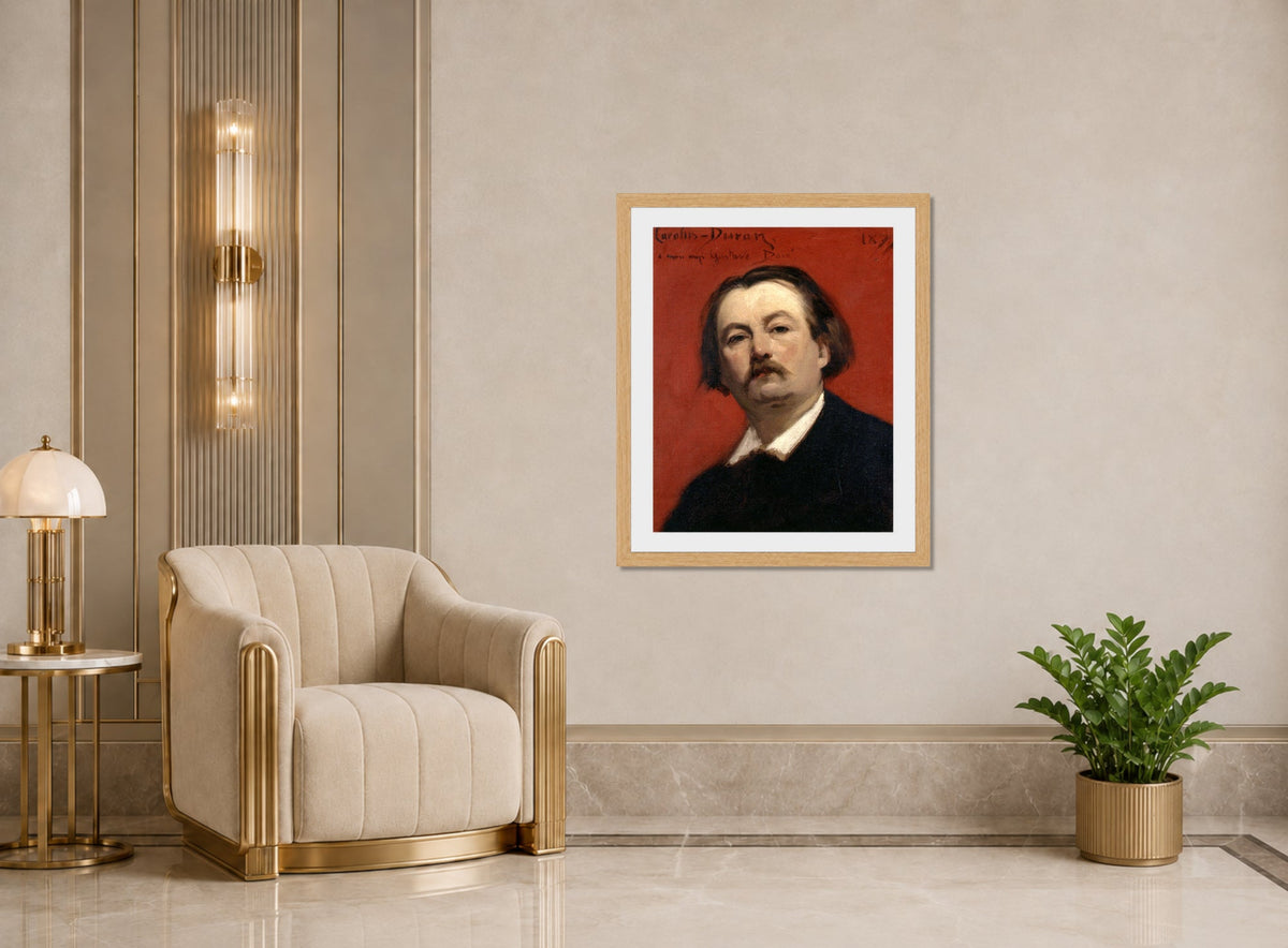Carolus-Duran Print, Portrait of Gustave Doré (1877) — art deco roomset