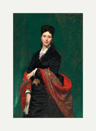 Carolus-Duran Print, Portrait of Madame Marie Clerc (1874) — rolled canvas