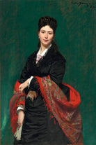 Carolus-Duran Print, Portrait of Madame Marie Clerc (1874) — unframed