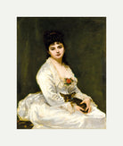 Carolus-Duran Print, Portrait of Mrs Henri Fouquier (1876) — rolled canvas