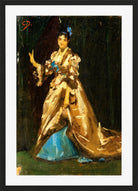 Carolus-Duran Print, Sketch for the Portrait of Mrs Feydeau — black frame