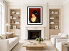 Carolus-Duran Print, Spanish Woman (1876) — living room roomset