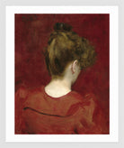 Carolus-Duran Print, Study of Lilia (1887) — white frame