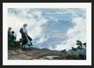 Charles Courtney Curran Print, After the Storm in a black frame