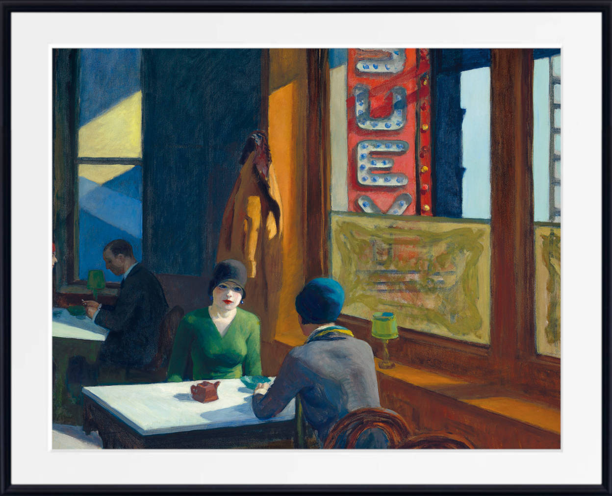 Edward Hopper Fine Art Print, Chop Suey