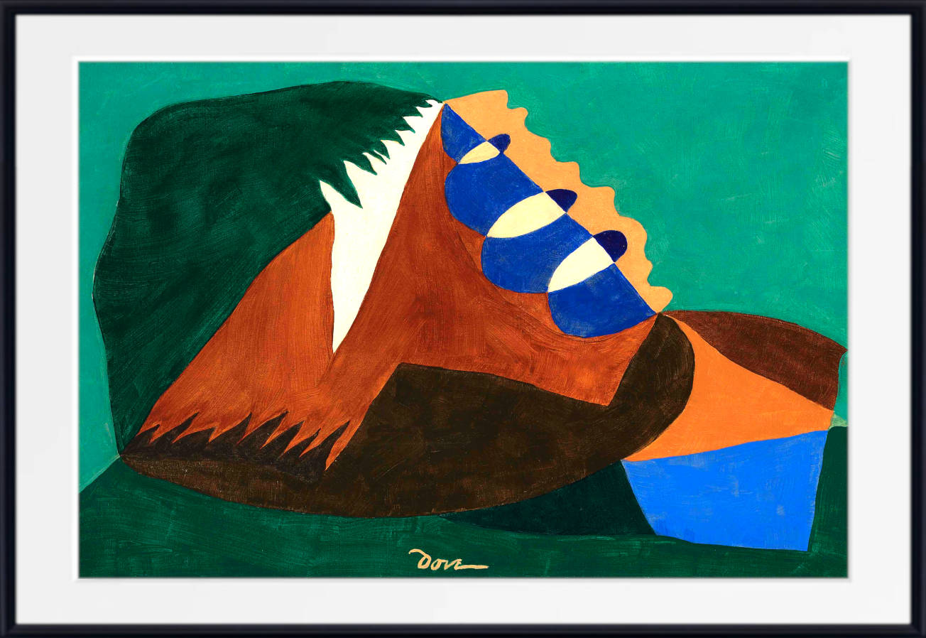 Arthur Dove Fine Art Print, Departure from 3 Points