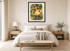 Edgar Degas Print, Dancer with a Fan (ca displayed above a bed