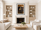 Edgar Degas Print, Lorenzo Pagans And Auguste De Gas (1871 - 1872) displayed in a Scandinavian living room