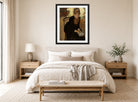 Edgar Degas Print, Mary Cassatt (c displayed above a bed