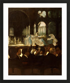 Edgar Degas Print, The Ballet from ‘Robert le Diable’ (1871) in a black frame