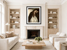 Edgar Degas Print, The Convalescent displayed in a Scandinavian living room
