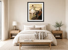 Edgar Degas Print, The Dance Lesson (ca displayed above a bed