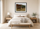 Edgar Degas Print, The False Start (ca displayed above a bed